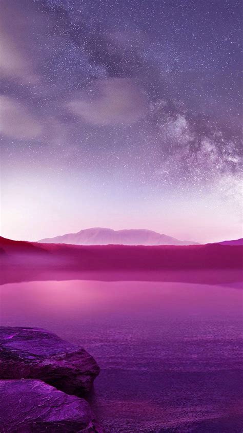 Nice Purple Magenta Color Night Scenery Calm Your Mood With These 10