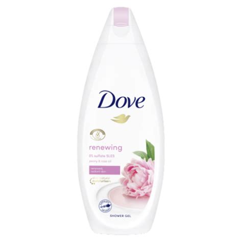 Dove Renewing Body Wash Peony And Rose Oil 0 Sulfate Sles Żel Pod