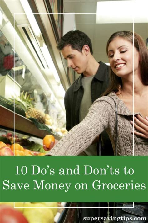 10 Dos And Donts To Save Money On Groceries Super Saving Tips