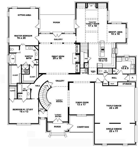 Many to choose from and various sizes that can be customized. Beautiful 2 Storey 5 Bedroom House Plans - New Home Plans ...