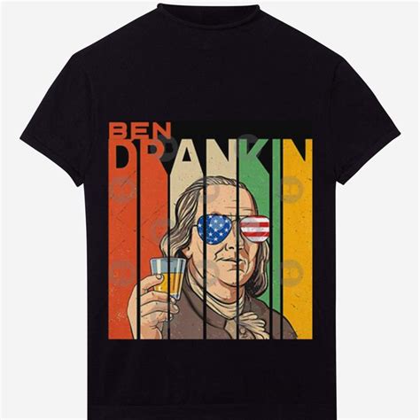 Premium Ben Drankin 4th Of July Amazing Benjamin Franklin Shirt Hoodie