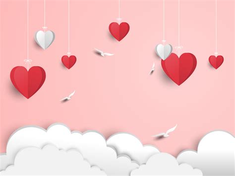 Valentines Day Vector Design Background 1937798 Vector Art At Vecteezy