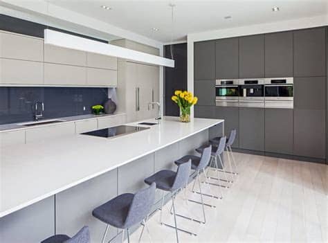 The kitchen is the nucleus of the home, regardless of whether you live in the city, suburbs, or country. 20 Astounding Grey Kitchen Designs | Home Design Lover
