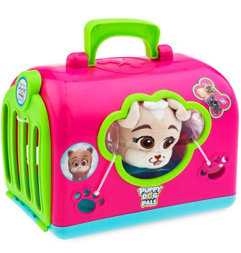 Disney Junior Puppy Dog Pals Groom Go Keia 8 Pet Carrier Play Set Just
