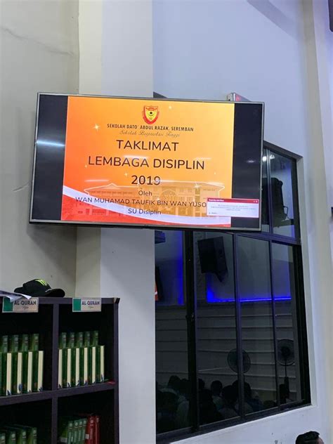 Memaafkan setiap kesalahan yang dibuat rekanan usaha 524. Taklimat Pengurusan Hal Disiplin Pelajar SDAR Bagi Tahun ...