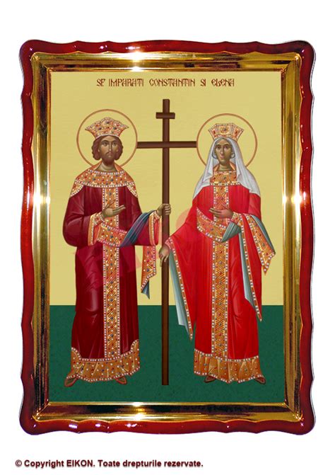 Sfinţii constantin şi elena, povestea sfinţilor împăraţi. Sfinții Impărați Constantin și Elena - EIKON