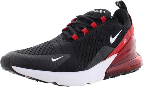 Nike Air Max 270 Blackwhite University Red Uk Shoes And Bags