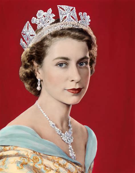 Queen Elizabeth Ii Portrait 11 X 14 Photo Print Etsy In 2022