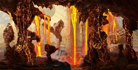 Artstation Lava Cave