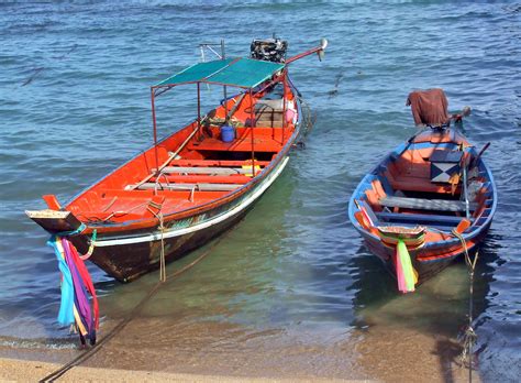 Gambar Pantai Laut Kendaraan Penangkapan Ikan Pulau Warna Warni