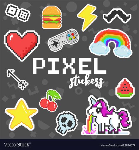 Pixel Art Bit Stickers Girls Pixel Art Design Pixel Art Games My XXX
