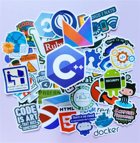 Programming Sticker Pack Coding Stickers Waterproof Etsy