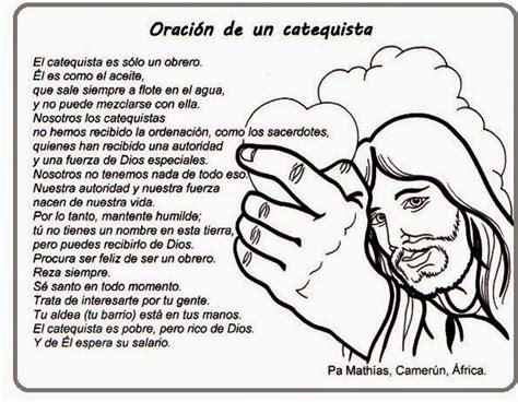 Pin de Gabriela Borrello en comunión Catequista Oracion del