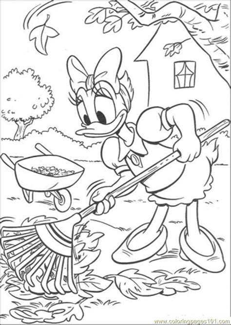 Coloring page flower heart st valentine's day. Lean The Garden Coloring Page Coloring Page - Free Garden ...