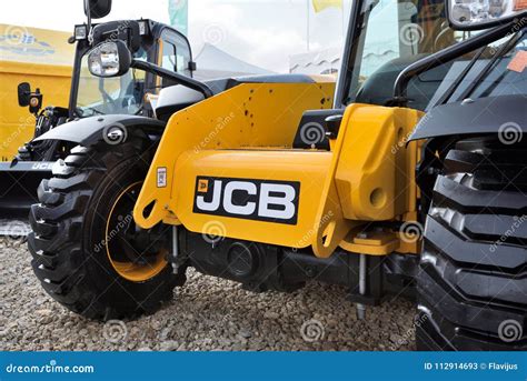 Jcb Heavy Duty Equipment Vehicle And Logo Editorial Stock Photo Image