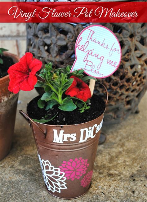 Dollar store wholesale merchandise established since 1996 Dollar Store Flower Pot Makeover with Vinyl Flowers (and a ...