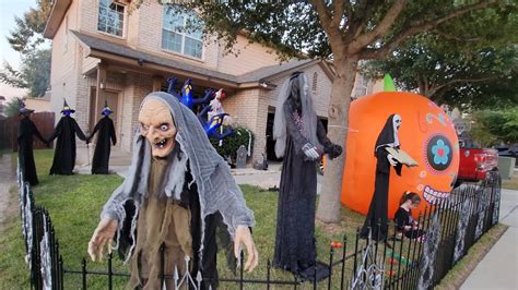 Halloween Yard Haunt 2022 Halloween Display Set Up Youtube