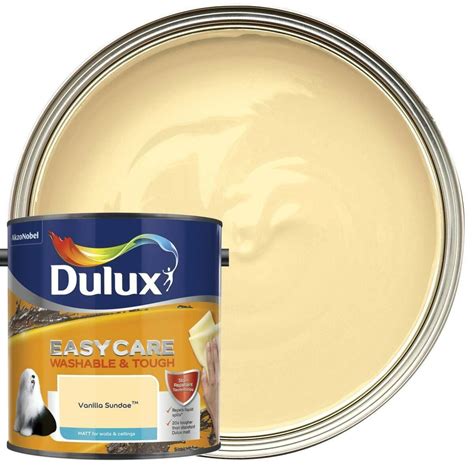 Dulux Easycare Washable And Tough Matt Emulsion Paint Vanilla Sundae