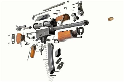 Cutaway Of The Day Ak 47 While Not A Cutaway