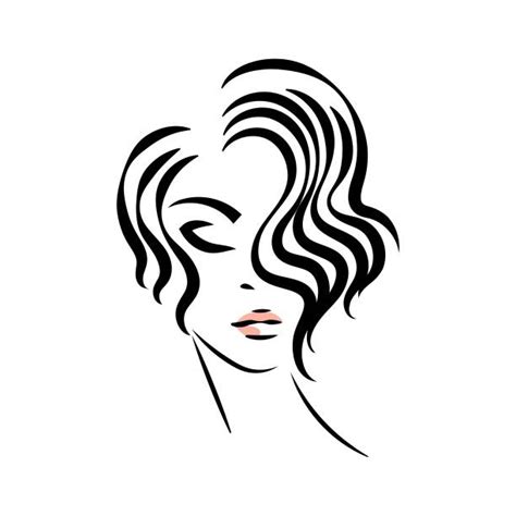 200 Wavy Hair Close Up Stock Illustrations Royalty Free Vector