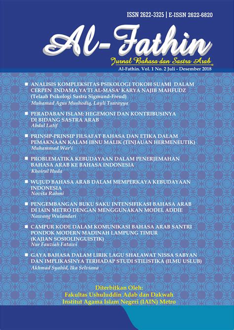 Gaya Bahasa Ddalam Lirik Lagu Shalawat Nissa Sabyan dan Implikasinya