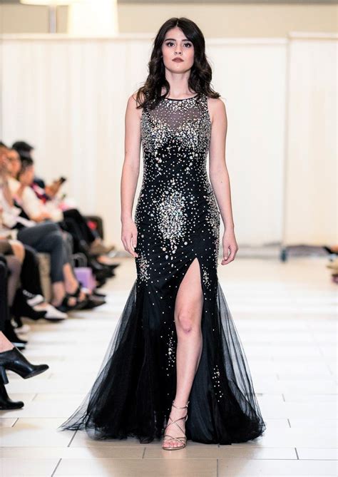 Black Rhinestone Glamourour Pagaent Prom Designer Dress3 Kahini