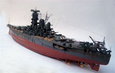 Large Detailed Model Of The Worlds Most Powerful Battleship Yamato