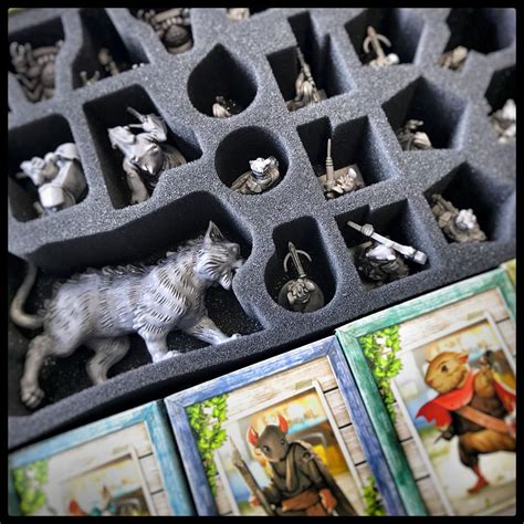 Humans have mysteriously vanished, and the remnants of civilization are quickly being reclaimed by nature and the animals who still remain. Feldherr foam set for the "Aftermath" board game box in ...