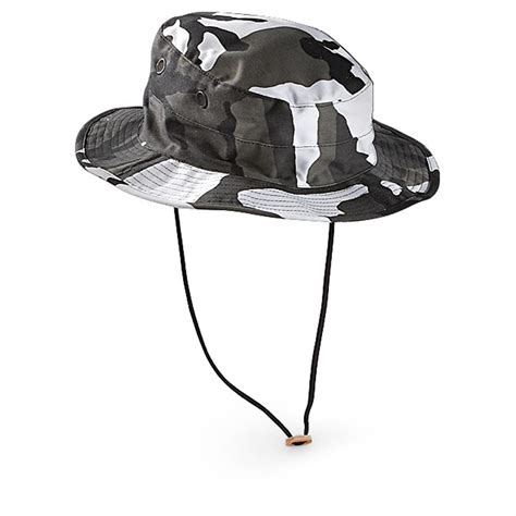 2 Hq Issue® Military Style Bdu Boonie Hats Urban Camo 293979 Hats