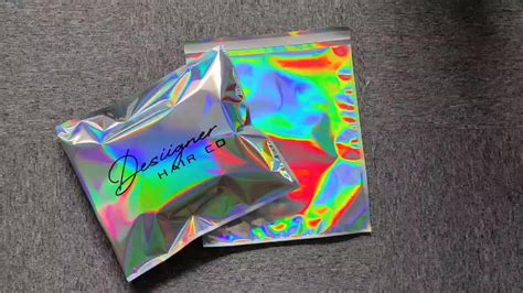 Mail Packaging Poly Mailer Holographic Large Glitter Poly Mailer