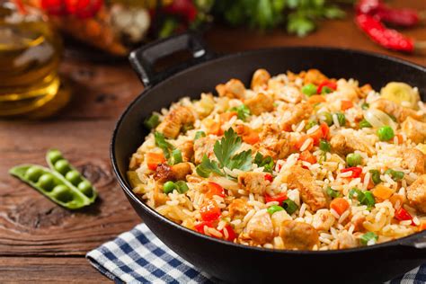 This is the best guide to tender chicken with soft golden coloured chicken skin. Chicken Singaporean Fried Rice Recipes, How to make ...