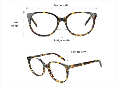 Glasses Measurements Complete Guide About Frame Size Framesbuy