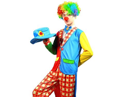 Colorful Clown Costume Set Dsstyles