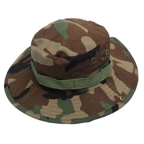Tactical Sniper Camouflage Bucket Boonie Hats Nepalese Cap Military