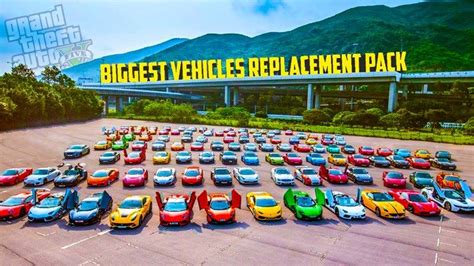 220 Gta 5 Cars Biggest Replacement Car Pack