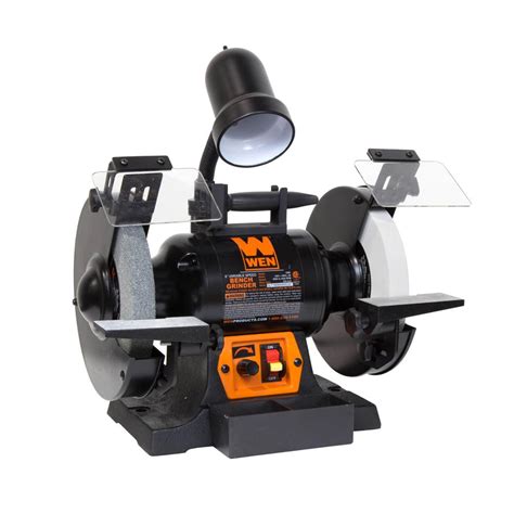 Check spelling or type a new query. WEN 5 Amp 8 in. Corded Variable Speed Bench Grinder with ...