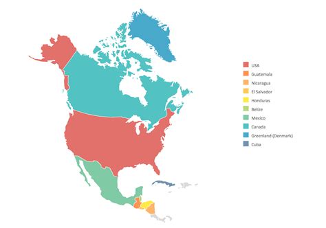 North America Map PNG Transparent Images | PNG All png image