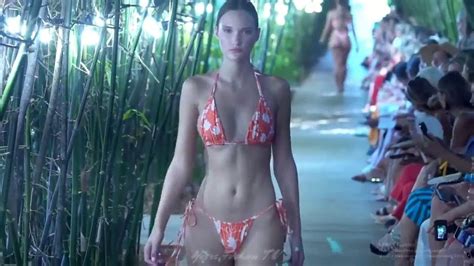 Miami Fashion Swimwear Week Youth Fashion Model Super Sexy Catwalk Youtube