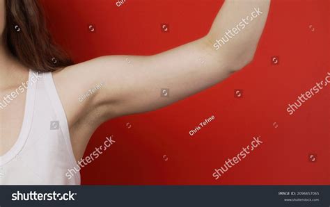 Photo Woman Showing Armpit Stock Photo 2096657065 Shutterstock