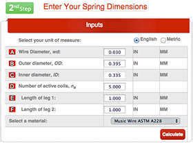 The garage door has a little gap at the bottom, if placed properly you can shoot through the gap downwards, for the gap to be visible you must place the. Torsion Spring Calculator Instructions - Quality Spring ...