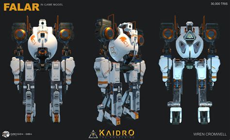 Artstation Kaidro The Awakening Virtual Reality Game Falar Mech Asset