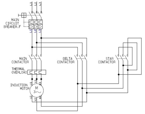 Electrical contactor wiring diagram additionally star. Using Star-Delta Motor Control (With Circuit Diagrams ...