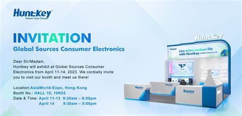 Huntkey To Present At Hong Kong Global Sources Consumer Electronics