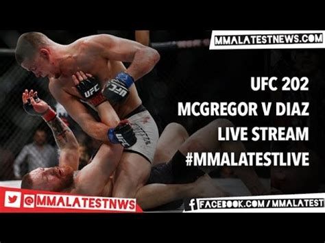 Mma live now in sd. Conor McGregor v Nate Diaz Full UFC 202 Live Stream | MMA ...
