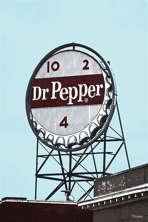 Dr Pepper Landmark Sign Roanoke Virginia Photograph By Teresa Mucha