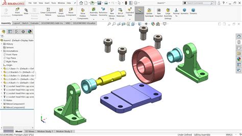 How To Make An Exploded Assembly Drawing In Solidworks Design Talk