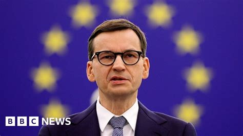 Polish Pm Accuses Eu Of Blackmail As Row Over Rule Of Law Escalates