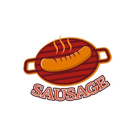Premium Vector Sausage Logo Template Design Vector