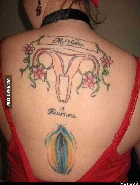 Beautiful Vagina Tattoo Yeah Beautiful Gag
