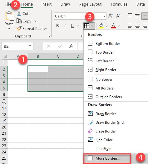 Change Gridline Cell Border Color In Excel Google Sheets Automate Excel